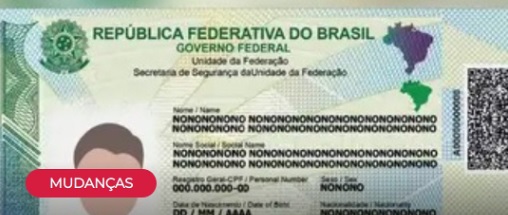Nova carteira de identidade não terá campo 