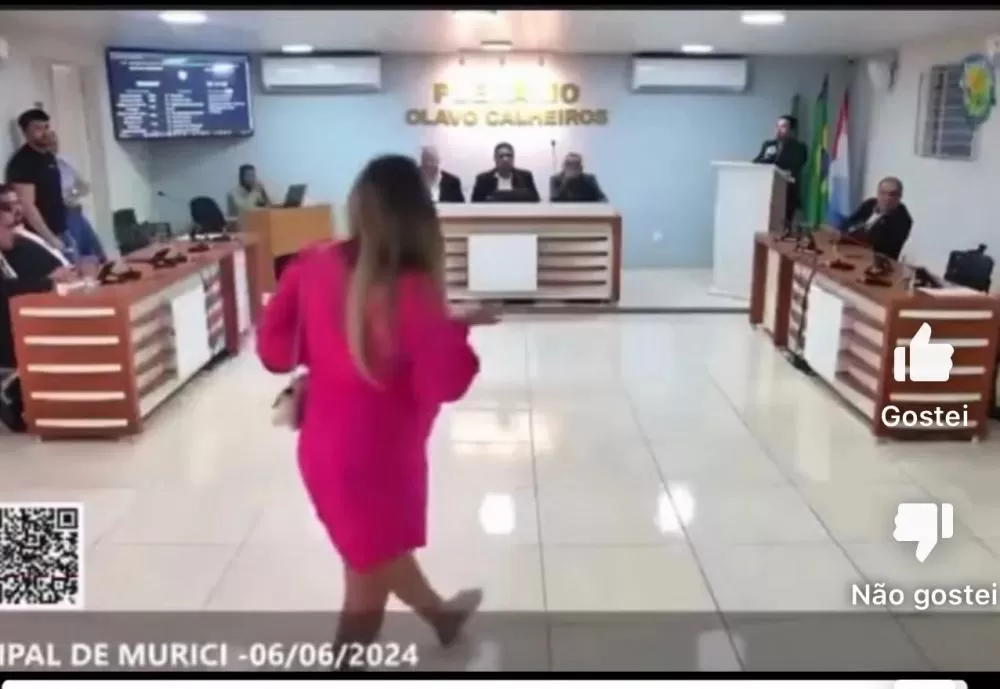 Mulher grávida entra em Sessão para cobrar reconhecimento de paternidade de vereador