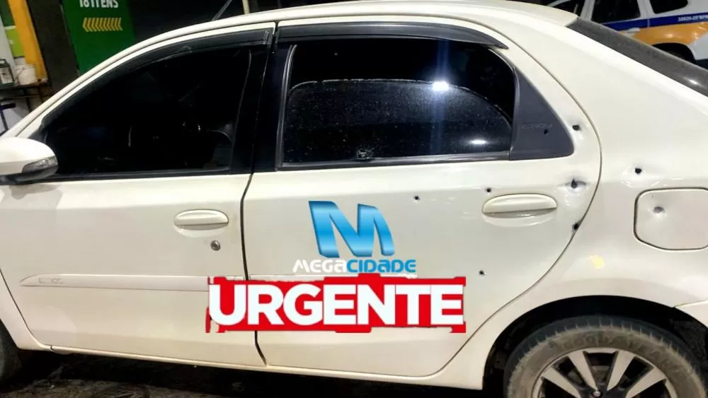 Homem é atingido por vários disparos de arma de fogo após desembarcar de veículo de aplicativo em Sete Lagoas