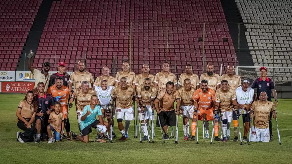 Democrata está na elite do Campeonato Brasileiro de Futebol para Amputados