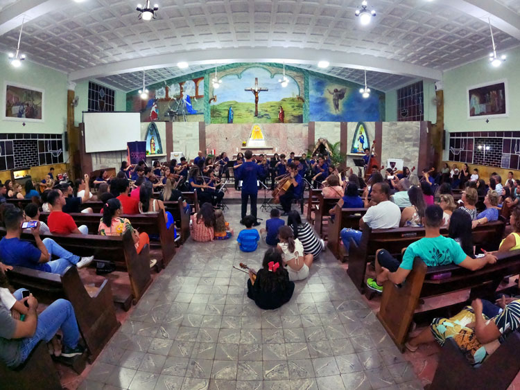 Igreja de Santa Luzia em Sete Lagoas