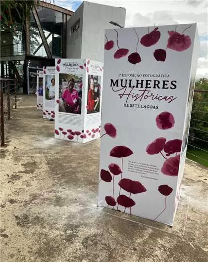 Exposição “Mulheres Históricas” chega à Ilha do Milito e destaca força feminina em Sete Lagoas