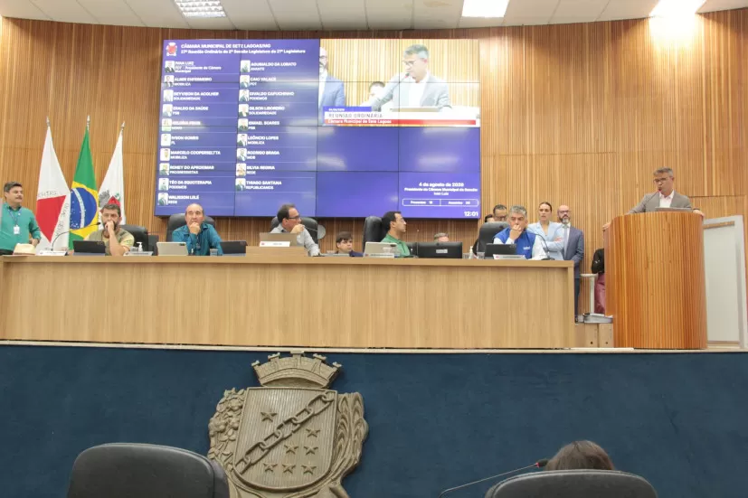 Prestação de contas da intervenção no transporte coletivo domina sessão da Câmara de Sete Lagoas