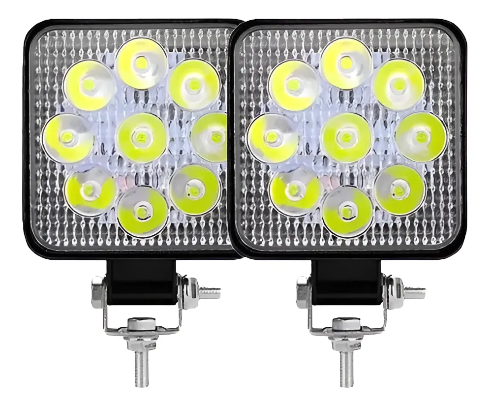Farol Auxiliar LED 9 Quadrado