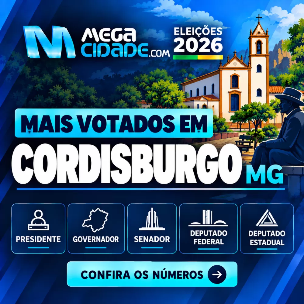 Confira os mais votados nas Eleições 2026 em Cordisburgo