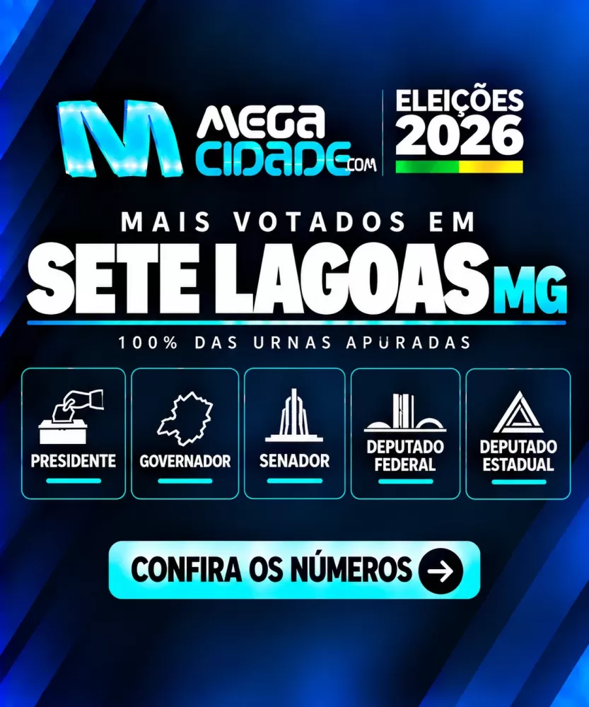 Confira os mais votados nas Eleições 2026 em Sete Lagoas